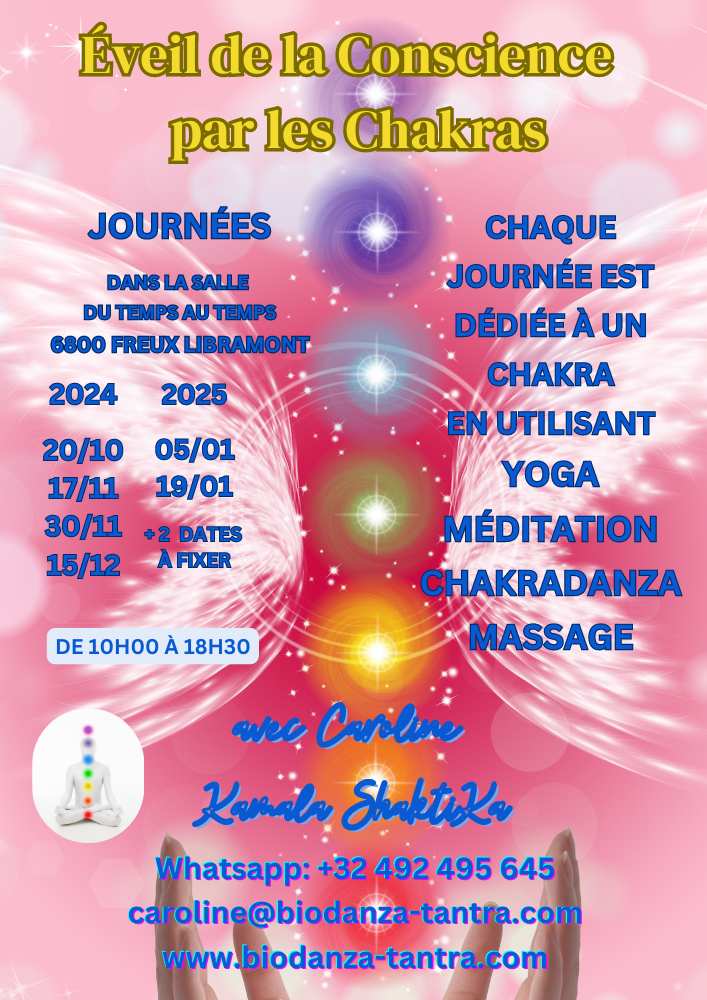 Eveil de Conscience par les Chakras - le 2ème Chakra