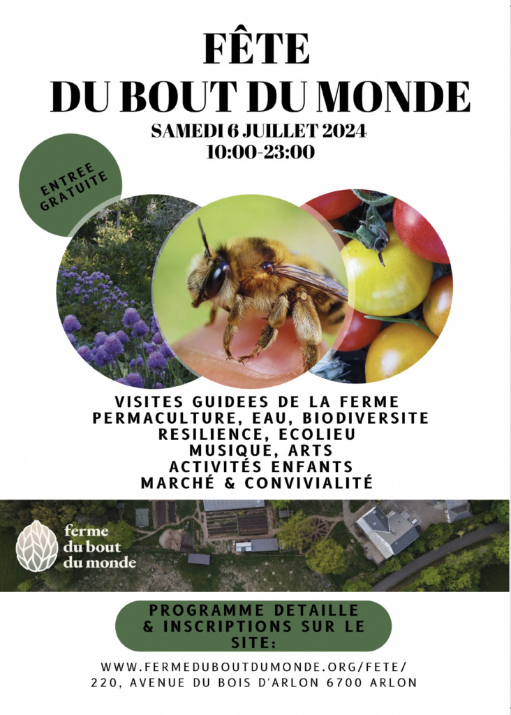 Fête du Bout du Monde - Visites guidées de la ferme, conférences, permaculture, ...