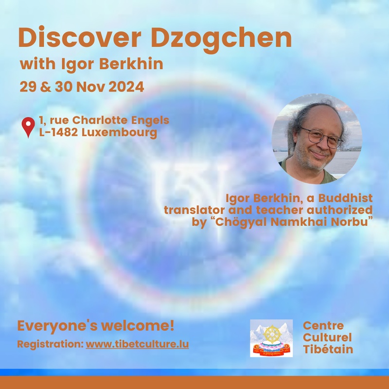 A Dzogchen Weekend with Igor Berkhin