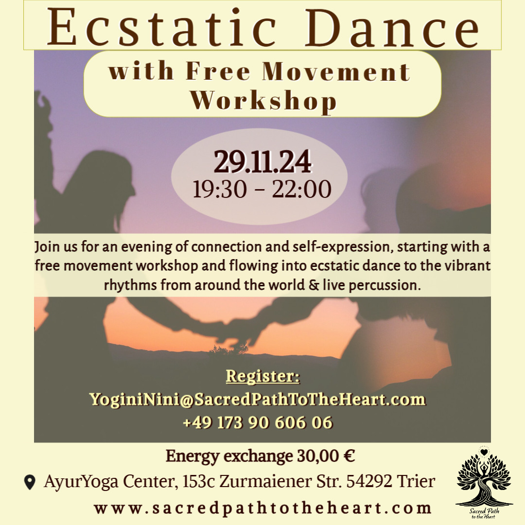 Ecstatic Dance with Free Movement Workshop