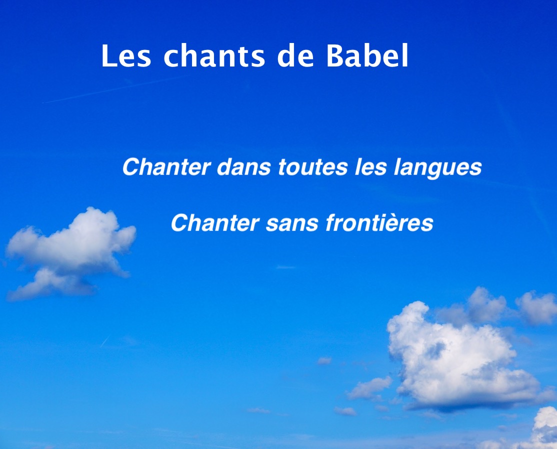 Atelier  "Les chants de Babel"