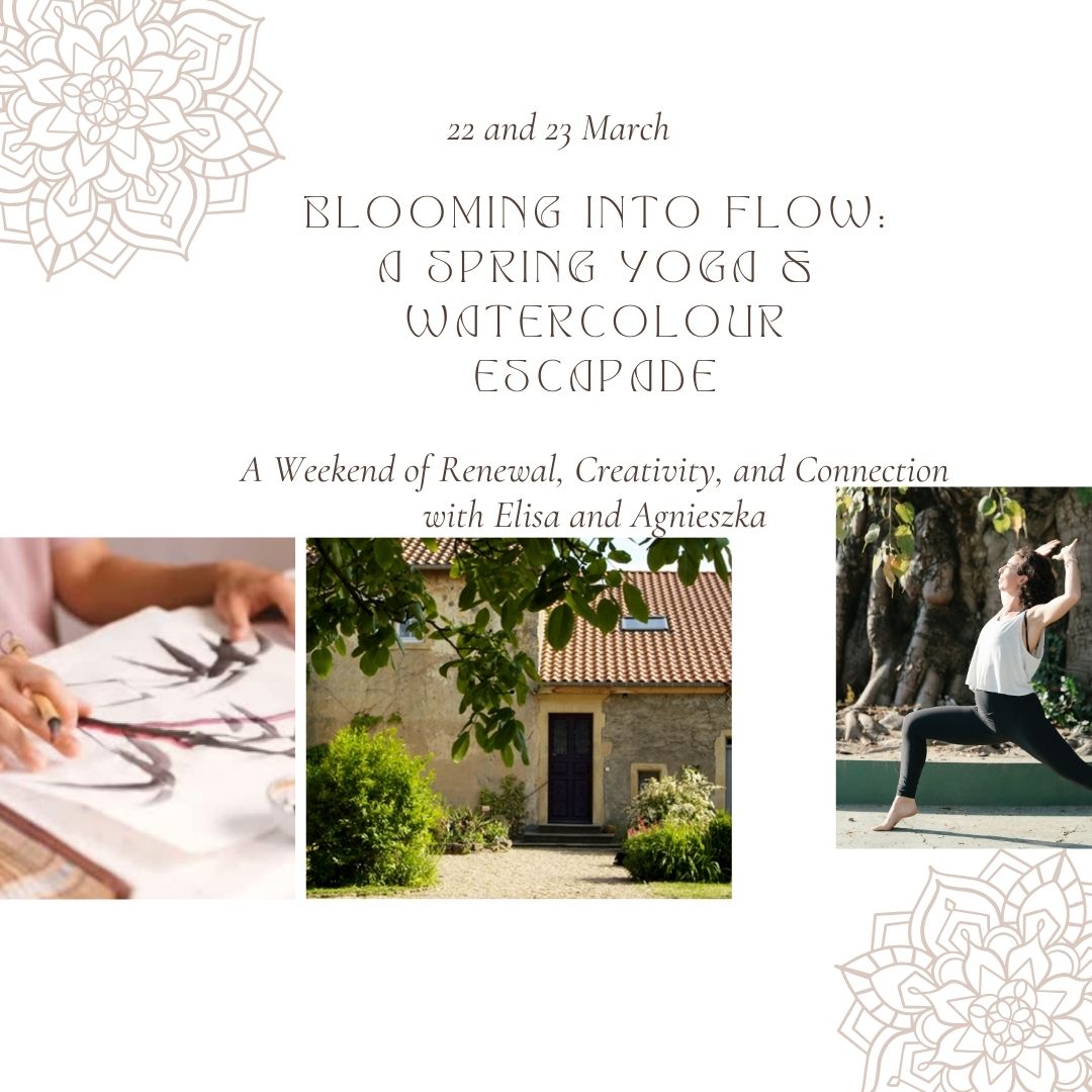 Blooming Into Flow: A Spring Yoga & Watercolour Escapade