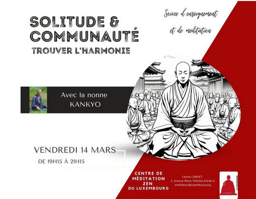 Soirée d'enseignement et de méditation : Solitude et communauté